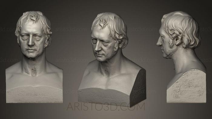 Busts and bas-reliefs of famous people (BUSTC_0700) 3D model for CNC machine